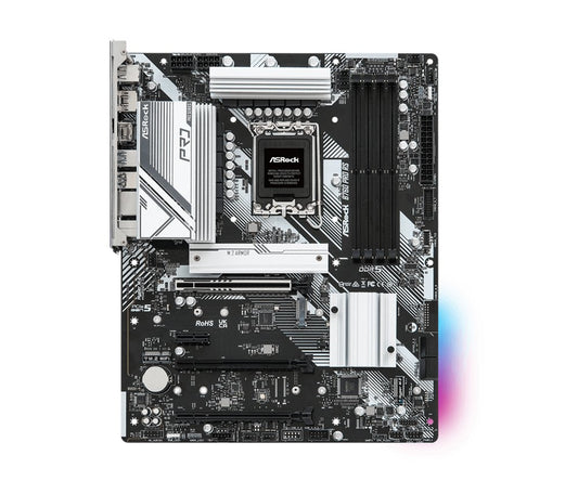 Asrock B760 PRO RS | Socket LGA 1700 | Intel B760 | 4xDDR5 | Micro-ATX | Moederbord - Matmuis - Matmuis