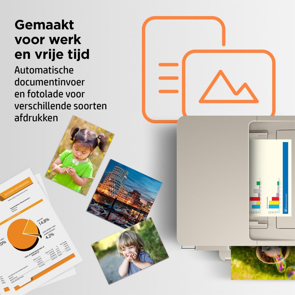 HP Envy Inspire 7920e | All-in-One Inkjetprinter | 4800 x 1200 DPI | Wi-Fi | Kleur - Matmuis - Matmuis