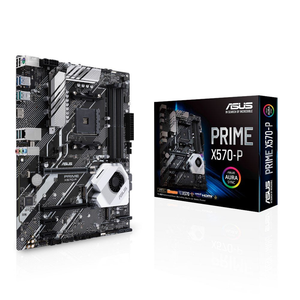 ASUS Prime X570-P | Socket AM4 | AMD X570 | 4xDDR4 | ATX | Moederbord - Matmuis - Matmuis