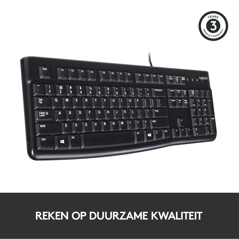 Logitech K120 | Zakelijk Bedraad Toetsenbord | QWERTY - Matmuis - Matmuis