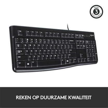 Logitech K120 | Zakelijk Bedraad Toetsenbord | QWERTY - Matmuis - Matmuis