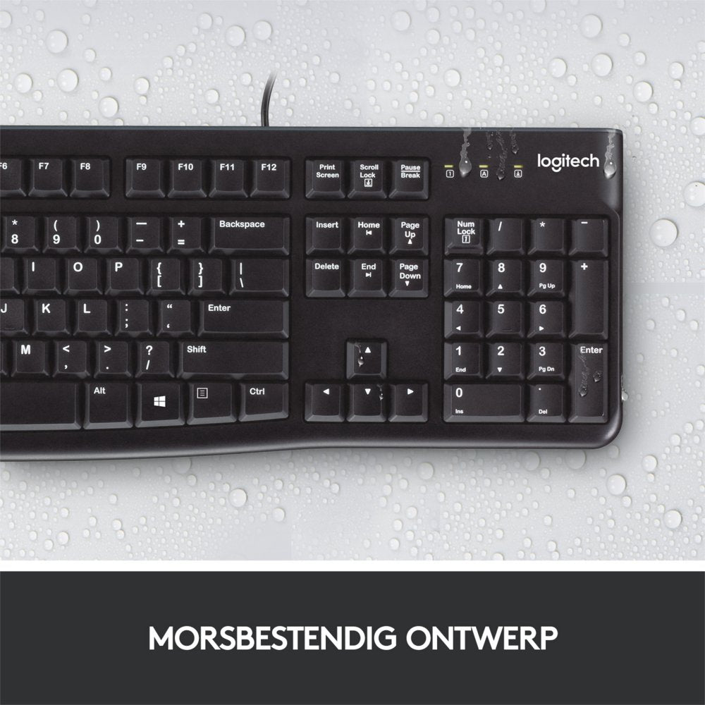 Logitech K120 | Zakelijk Bedraad Toetsenbord | QWERTY - Matmuis - Matmuis