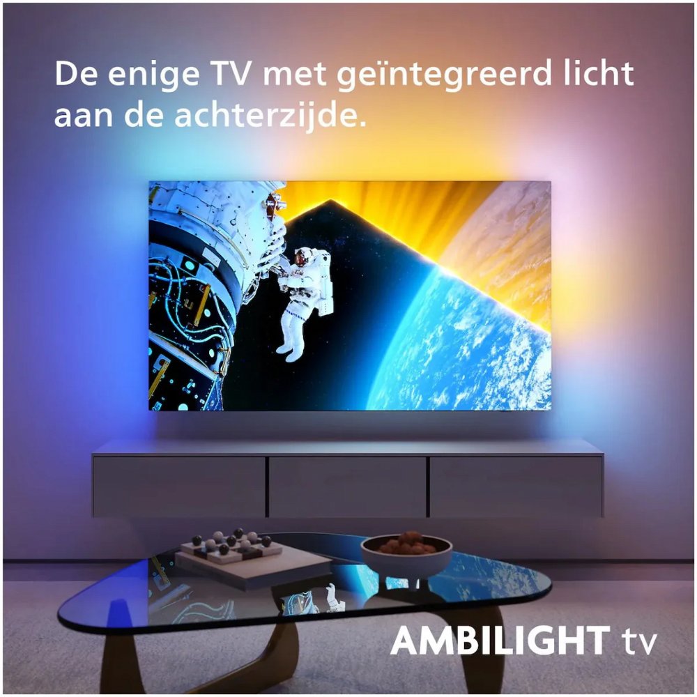 Philips 48OLED849/12 | 48'' Ultra HD 4K | OLED Smart TV | Dolby Vision | Google TV | 120Hz - Matmuis - Matmuis