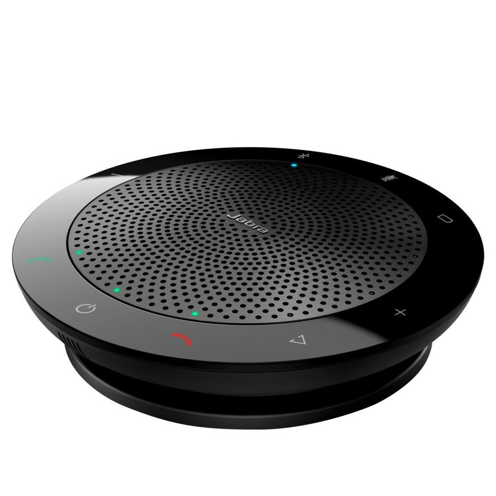 Jabra Speak 510+ | Speakerphone | USB & Bluetooth | Draadloze adapter inbegrepen | Zwart - Matmuis - Matmuis