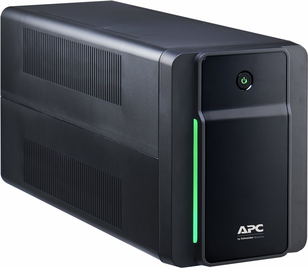 APC Back‑UPS BX1200MI | 1200 VA Line‑Interactive UPS | 6x C13 | 650 W | C14 Ingang | Compacte Zwarte Behuizing - Matmuis - Matmuis