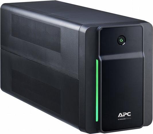 APC Back‑UPS BX1200MI | 1200 VA Line‑Interactive UPS | 6x C13 | 650 W | C14 Ingang | Compacte Zwarte Behuizing - Matmuis - Matmuis
