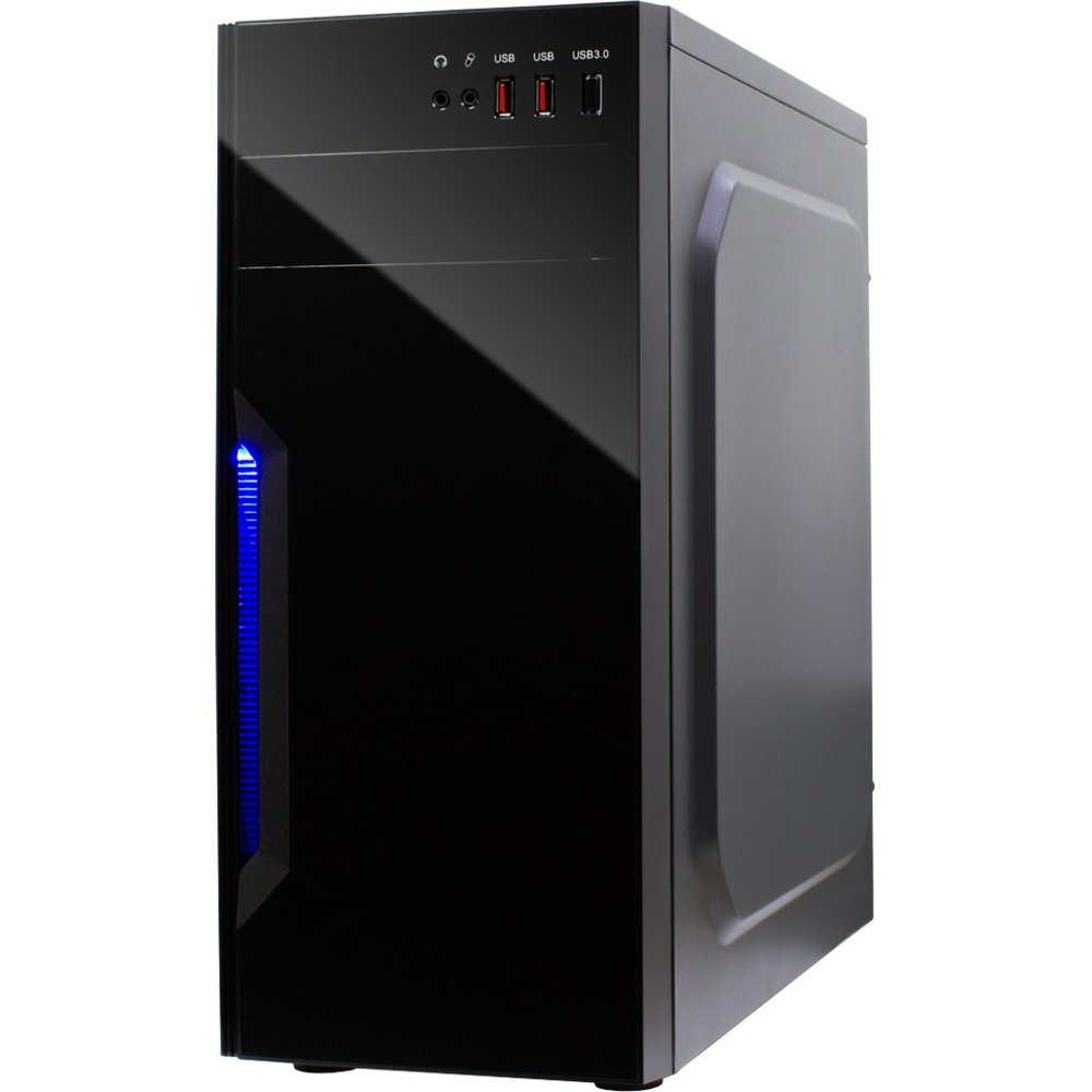 Inter-Tech B-42 | Midi Tower Case | Zwart | ATX - Matmuis