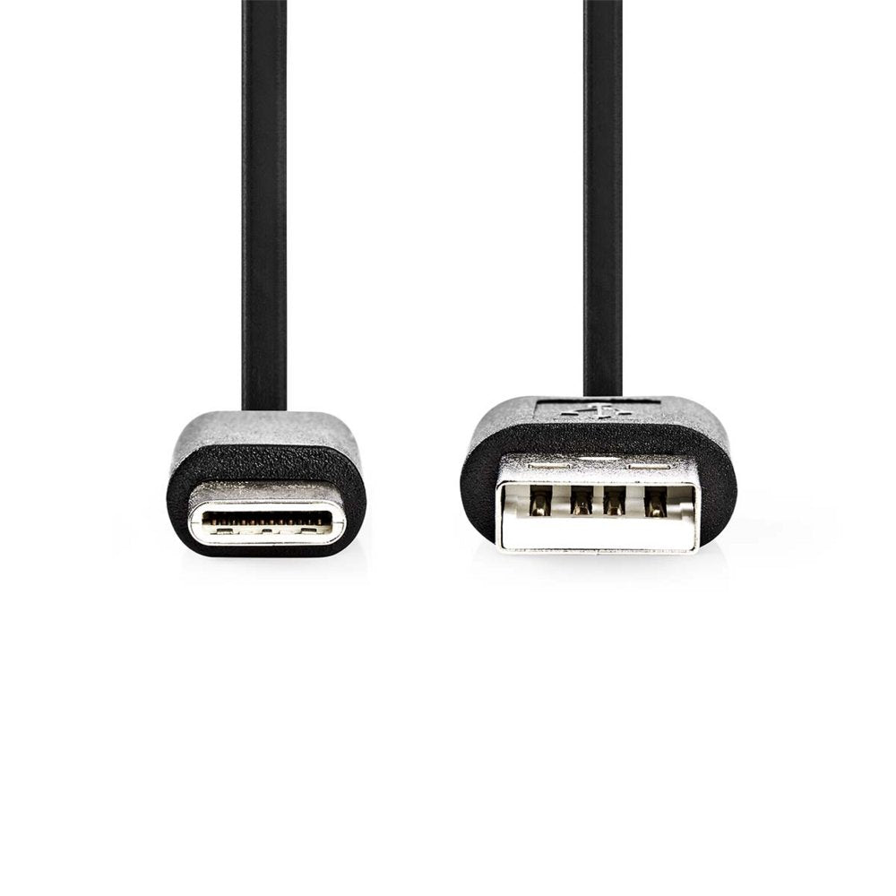 Nedis CCGL60600BK10 | USB 2.0 | USB-A naar USB-C | 1m | Zwart - Matmuis - Matmuis