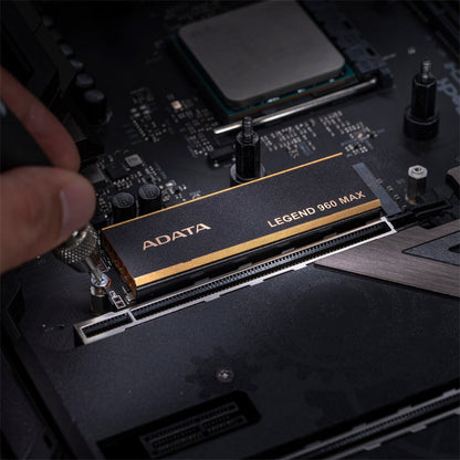 ADATA Legend 960 Max | 1TB NVMe SSD | M.2 Gen4 | 7400 MB/s Lezen | 6000 MB/s Schrijven - Matmuis - Matmuis
