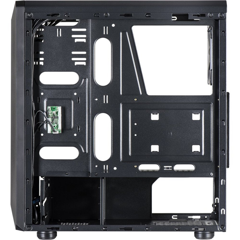 Inter-Tech C-3 Saphir RGB | Midi Tower | Zwart - Matmuis