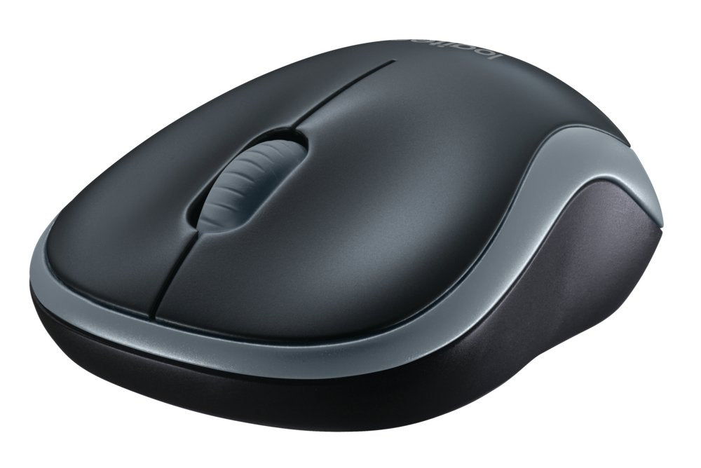 Logitech M185 | Draadloze Muis | Links- en Rechtshandig | RF | 1000 DPI | Zwart/Grijs