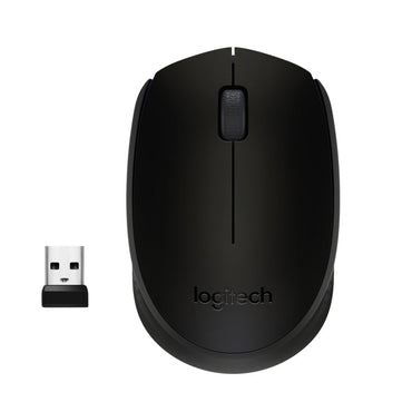 Logitech M171 | Draadloze Muis | Links- en Rechtshandig | RF | 1000 DPI | Zwart - Matmuis - Matmuis