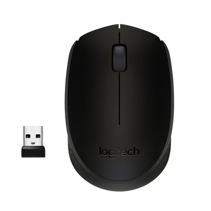 Logitech M171 | Draadloze Muis | Links- en Rechtshandig | RF | 1000 DPI | Zwart - Matmuis - Matmuis