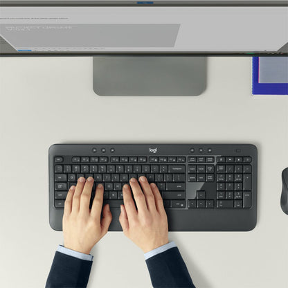 Logitech MK540 Advanced | Draadloze Muis- en Toetsenbordcombo | AZERTY | België - Matmuis - Matmuis
