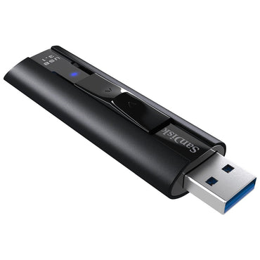 SanDisk Extreme Pro | 128GB USB-A 3.2 Flash Drive | Zwart - Matmuis