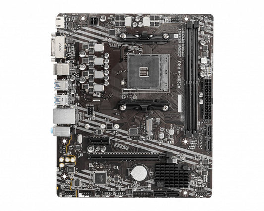 MSI A520M-A PRO | Socket AM4 | AMD A520 | 2xDDR4 | Micro-ATX | Moederbord - Matmuis - Matmuis