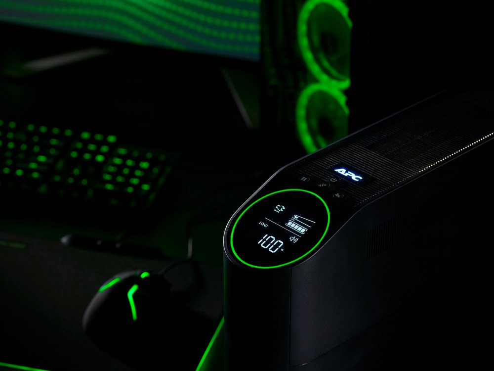 APC Back-UPS Pro Gaming BGM2200B-GR | 2200VA / 1320W | Line-Interactive | Pure Sinus | 4x Schuko + 2x IEC C13 | UPS - Matmuis