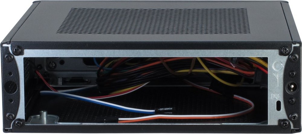Inter-Tech ITX-601 | Mini-ITX Case | 60 Watt Voeding | Zwart - Matmuis