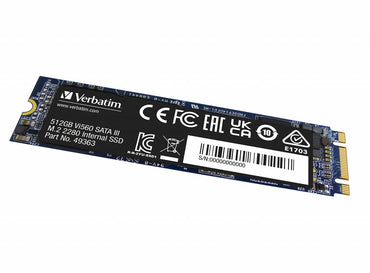 Verbatim Vi560 | 512GB SATA SSD | M.2 | 560MB/s Lezen | 520MB/s Schrijven - Matmuis