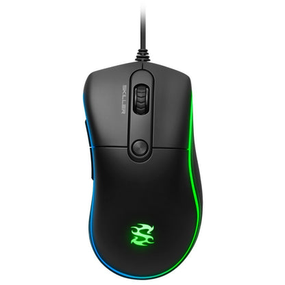 Sharkoon Skiller SGM2 | Bedrade Gaming Muis | USB-A | 6400 DPI | Zwart | RGB - Matmuis - Matmuis