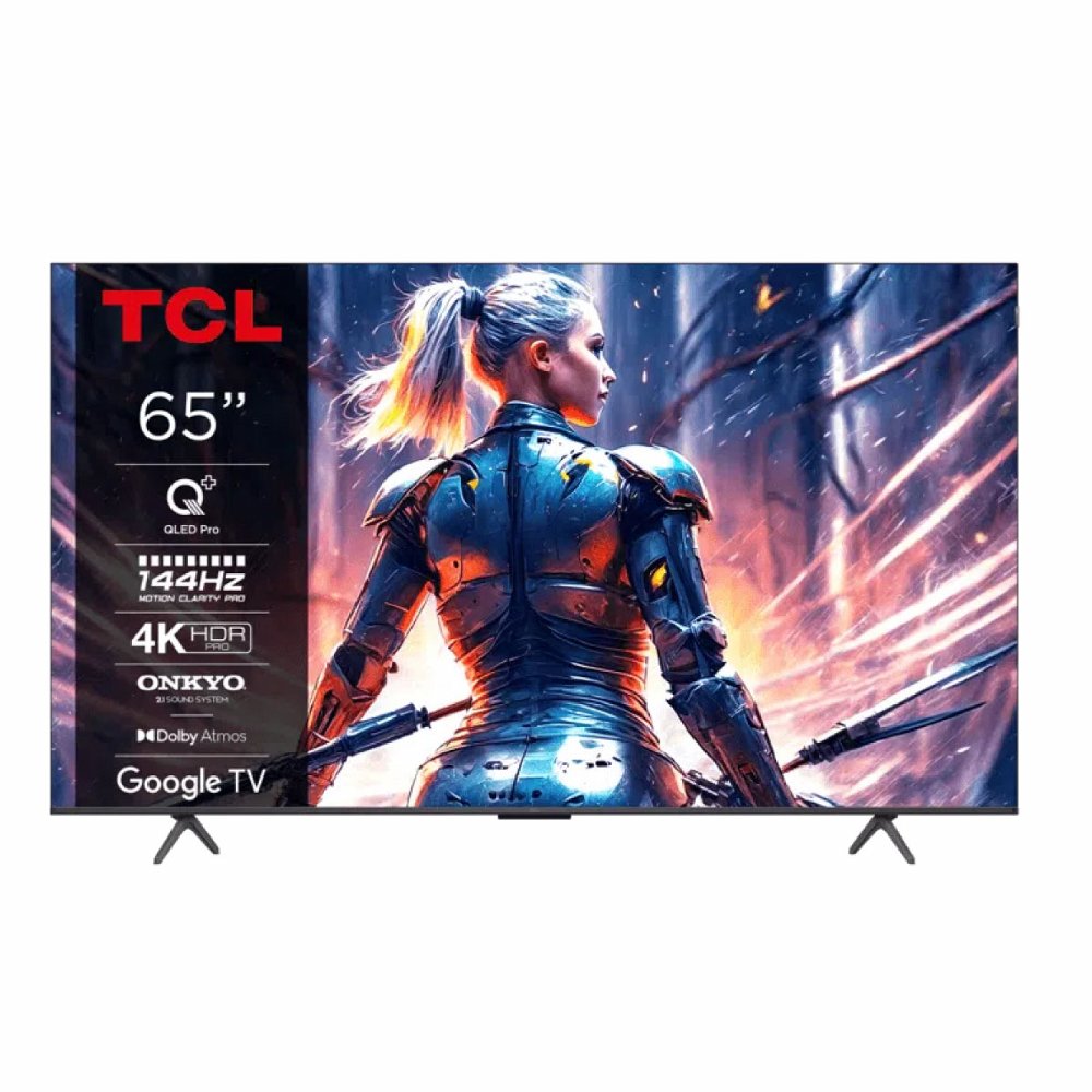 TCL 65C71B | 65'' Ultra HD 4K | QLED Smart TV | Wifi | Google TV | Dolby Vision | 120Hz - Matmuis - Matmuis