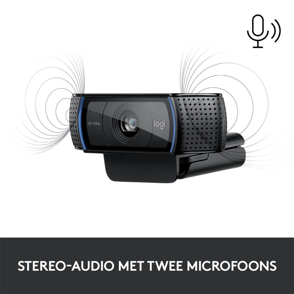 Logitech C920s PRO | 1080p 30FPS USB Webcam met Microfoon - Matmuis - Matmuis
