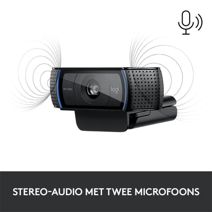 Logitech C920s PRO | 1080p 30FPS USB Webcam met Microfoon - Matmuis - Matmuis