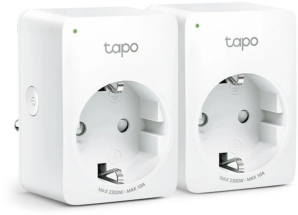 TP-Link Tapo P100 | Mini Smart Wi-Fi Stopcontact | 2990 W | Spraakbediening | Compact ontwerp | Wit - Matmuis