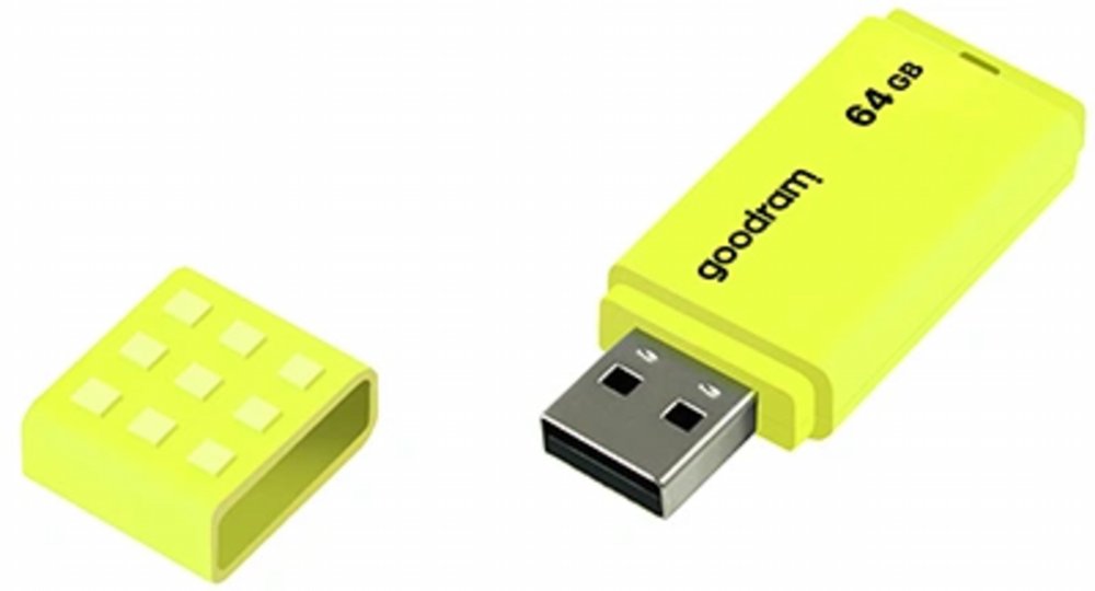Goodram UME2 | USB-A 2.0 Flash Drive | 64GB | Geel - Matmuis