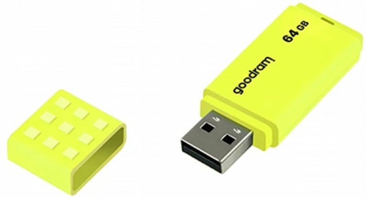 Goodram UME2 | USB-A 2.0 Flash Drive | 64GB | Geel - Matmuis