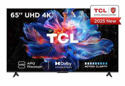 TCL 65V6C | 65" 4K Ultra HD DLED Smart TV | Google TV | Dolby Vision | 60Hz (2025) - Matmuis - Matmuis
