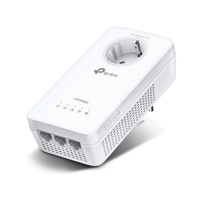 TP-Link TL-WPA8631P | Powerline Adapter | 1300 Mbps | Gigabit Ethernet | Wi-Fi AC1200 | Met Stopcontact | Wit - Matmuis