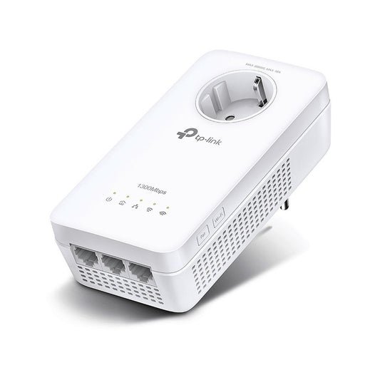 TP-Link TL-WPA8631P | Powerline Adapter | 1300 Mbps | Gigabit Ethernet | Wi-Fi AC1200 | Met Stopcontact | Wit - Matmuis