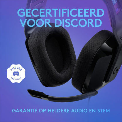 Logitech G335 | On-Ear Gaming Headset 3,5mm Connector | Zwart - Matmuis - Matmuis