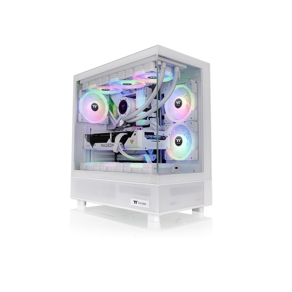 Thermaltake View 270 TG ARGB Snow | Mid Tower Case | Wit (CA-1Y7-00M6WN-00) - Matmuis