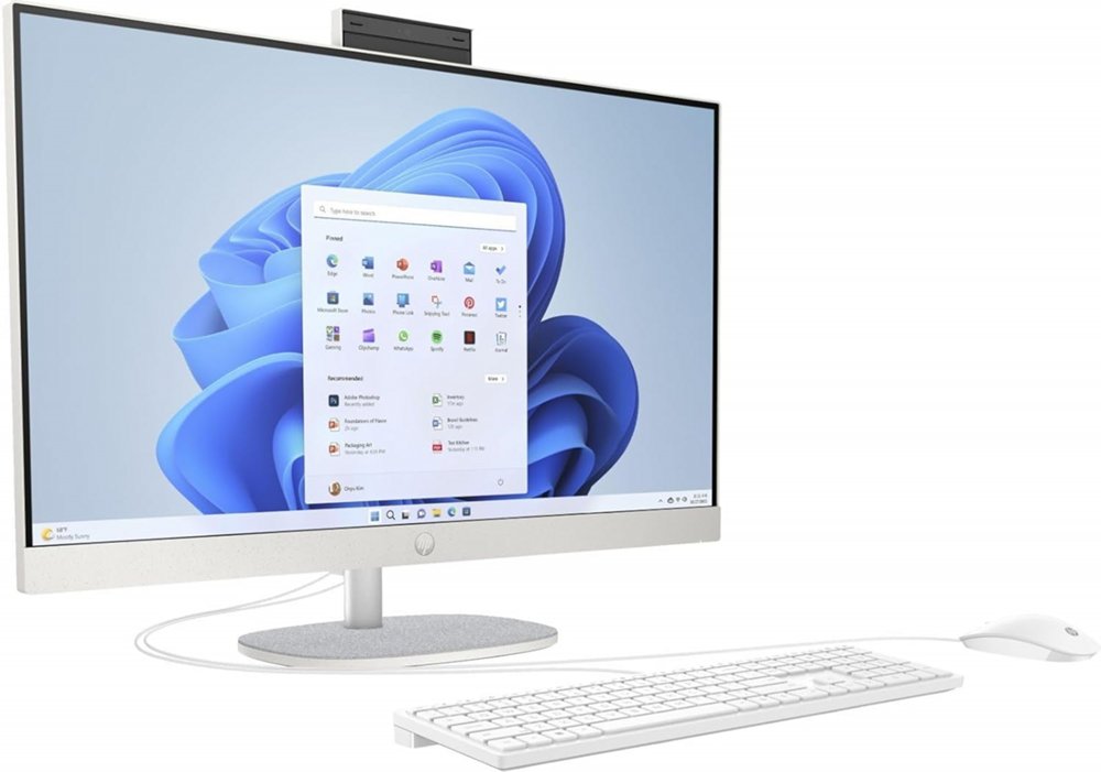 HP All-in-One 24-cr0089ny | 23.8'' Full HD IPS Touchscreen | Intel Core i5-1334U | 8GB RAM | 512GB SSD | W11 Professional - Matmuis - Matmuis