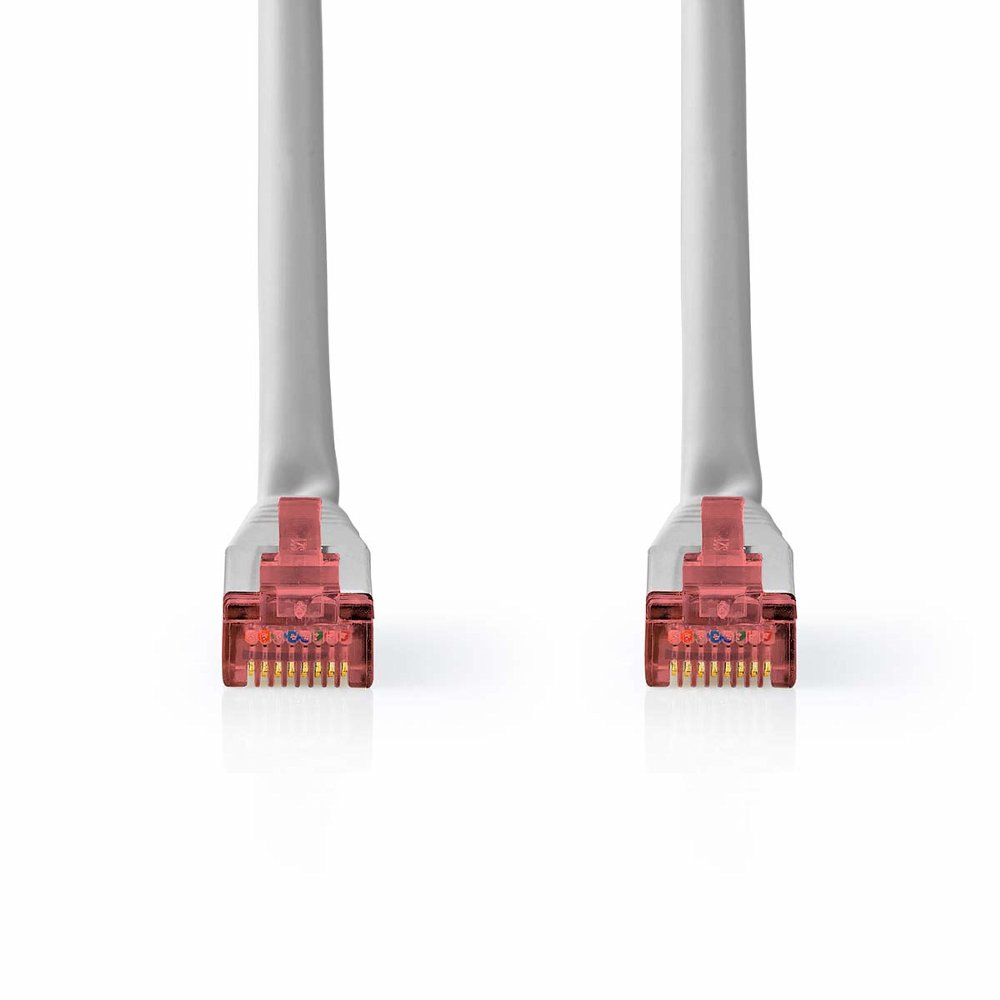 Nedis CCGL85220GY200 | Netwerkkabel Cat6 SF/UTP | 20 m | Grijs | RJ45 Male-naar-RJ45 Male - Matmuis - Matmuis
