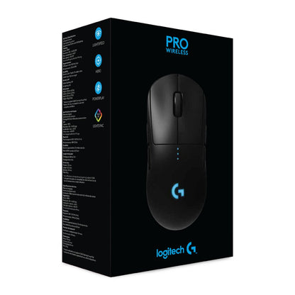 Logitech G Pro | Draadloze Gaming Muis | Links- en Rechtshandig | RF | 25600 DPI | Zwart