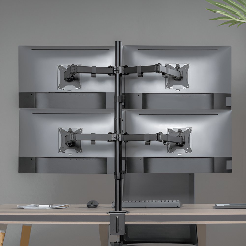 SBOX LCD-352/4-2 | Verstelbare Monitor-bureaubeugel | Tot 32