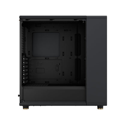 Fractal Design North TG Clear Charcoal | Midi Tower Case | Zwart