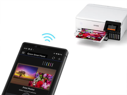 Epson EcoTank ET-8500 | All-in-One Inkjetprinter | 6-Kleuren Inktsysteem | A4 | Wi-Fi | Wit - Matmuis - Matmuis
