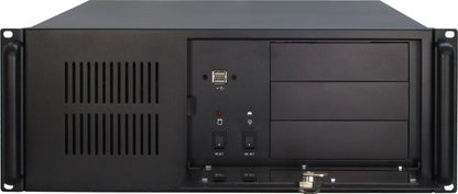 Inter-Tech IPC 4U-4088-S | Server Rack Case | Zwart - Matmuis