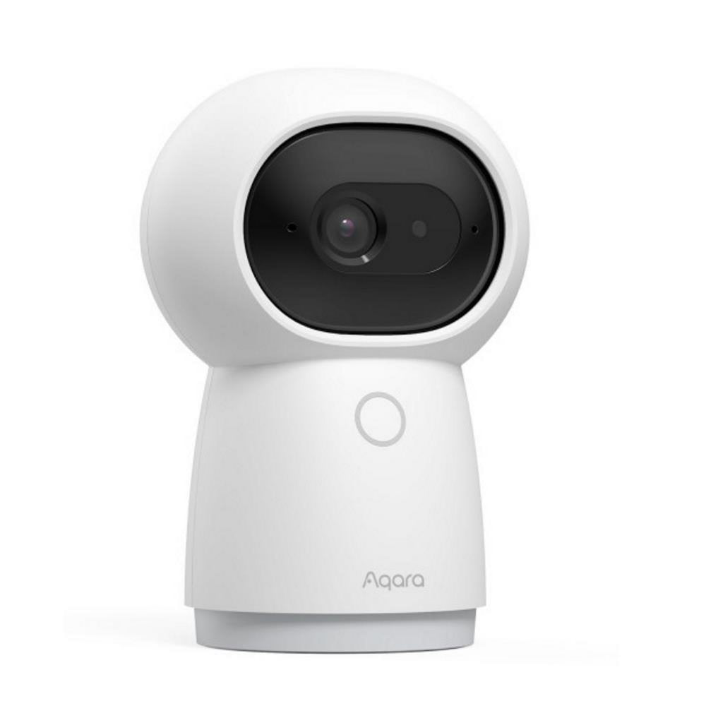 Aqara Camera Hub G3 | IP-beveiligingscamera | 2K-resolutie (2304 × 1296) | 360° Pan & Tilt | Gezichts- en gebarenherkenning | Ingebouwde Zigbee 3.0 Hub | IR-afstandsbediening | HomeKit Secure Video-ondersteuning | Wit - Matmuis - Matmuis