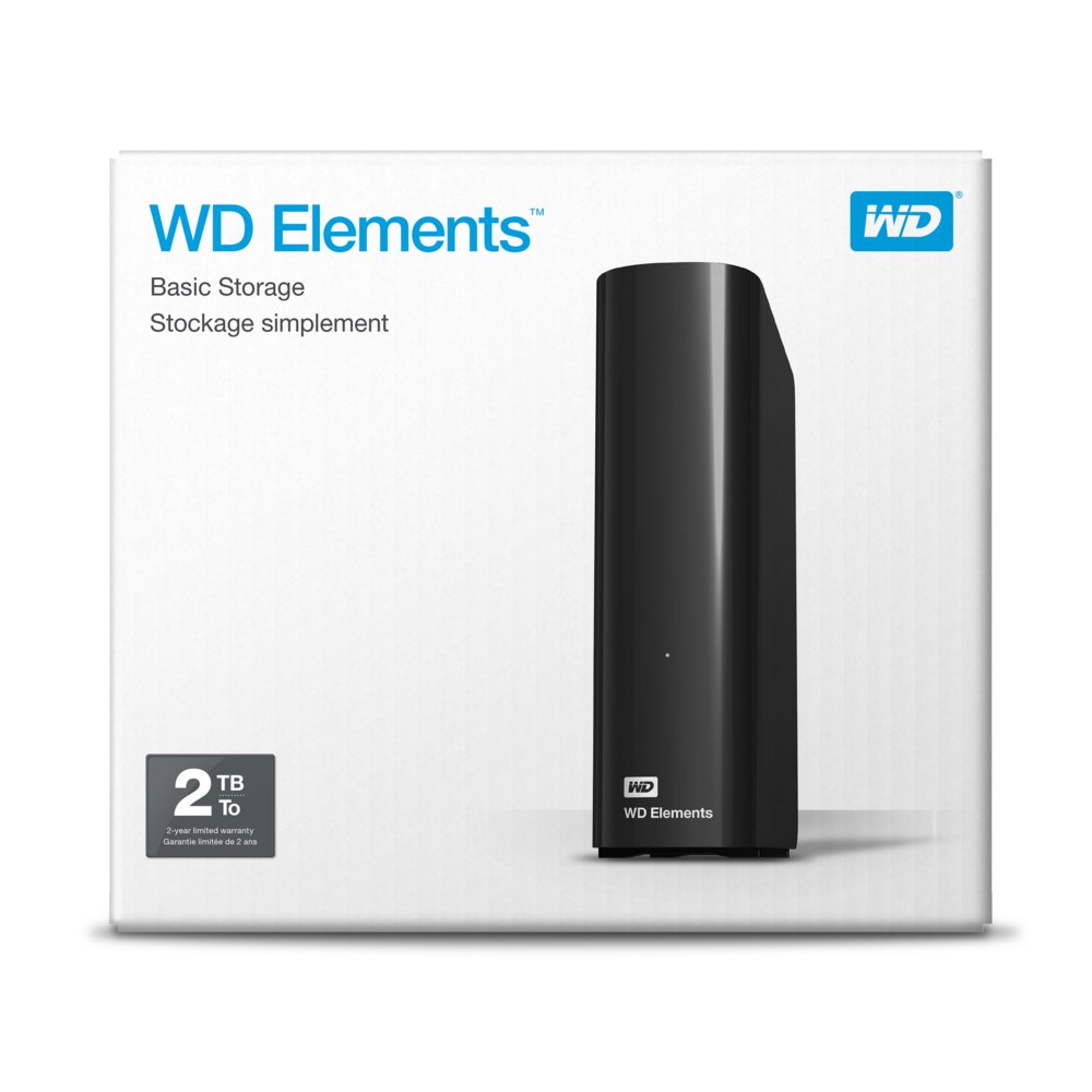 Western Digital Elements Externe Harde Schijf | 10TB | USB 3.0 | Zwart - Matmuis