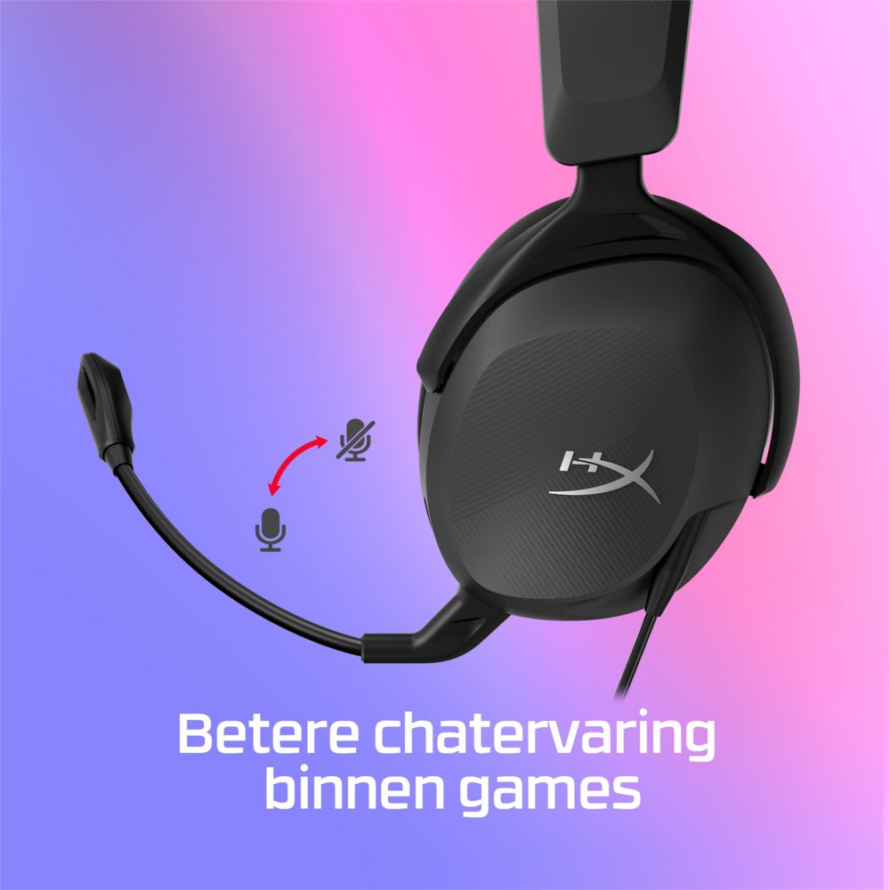 HyperX Cloud Stinger 2 Core | Bedrade Over-ear Gaming Headset | 3.5mm | Zwart - Matmuis - Matmuis