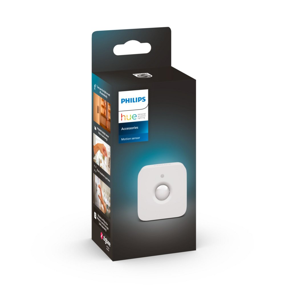 Philips Hue Motion Sensor v2 | Bewegingssensor | Draadloos | Zigbee & Bluetooth | Compatibel met Hue Bridge - Matmuis - Matmuis