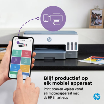 HP Smart Tank 7006 | All-in-One Inkjetprinter | 4800 x 1200 DPI | Wi-Fi | Kleur - Matmuis - Matmuis
