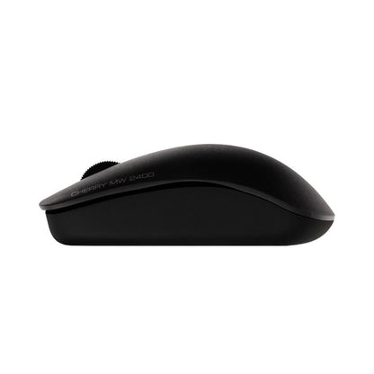 CHERRY MW 2400 | Draadloze Muis | Links- en Rechtshandig | RF | 1200 DPI | Zwart - Matmuis - Matmuis