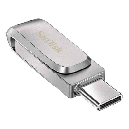 SanDisk Ultra Dual Drive | 1TB USB-C 3.2 & USB-A 3.2 Flash Drive | Roestvrijstaal - Matmuis