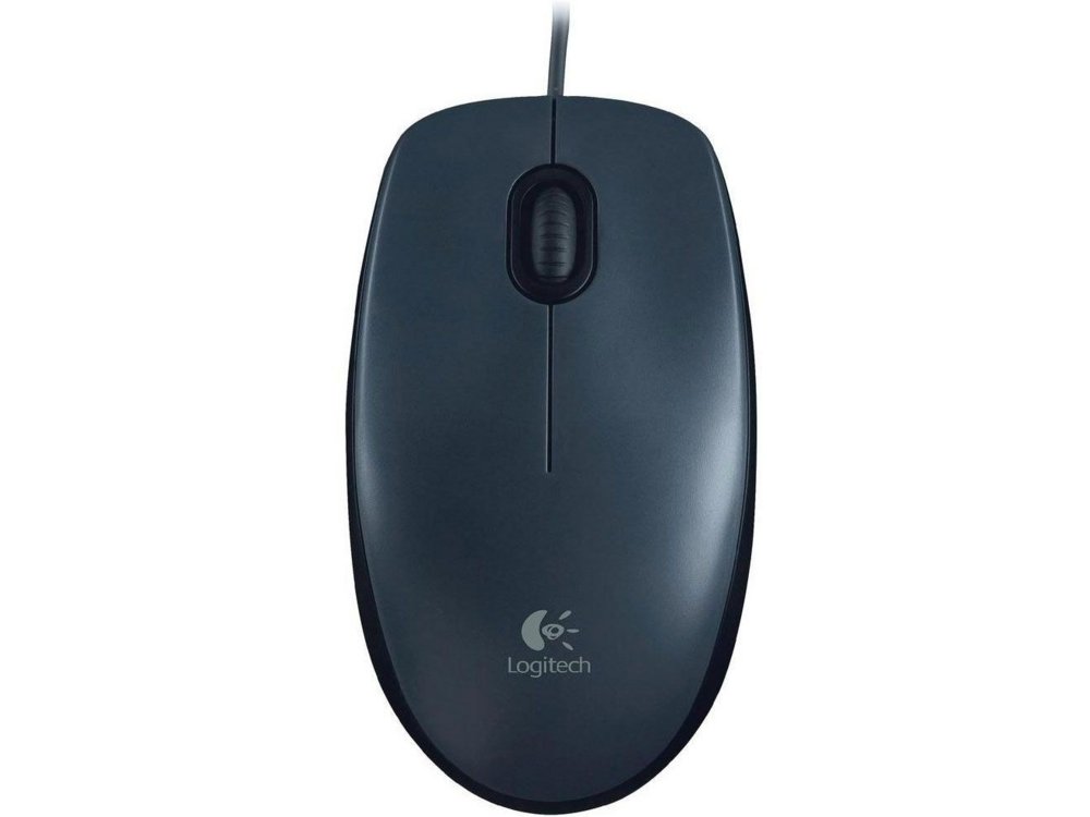 Logitech M90 | Bekabelde Muis | Links- en Rechtshandig | USB-A | 1000 DPI | Zwart - Matmuis - Matmuis